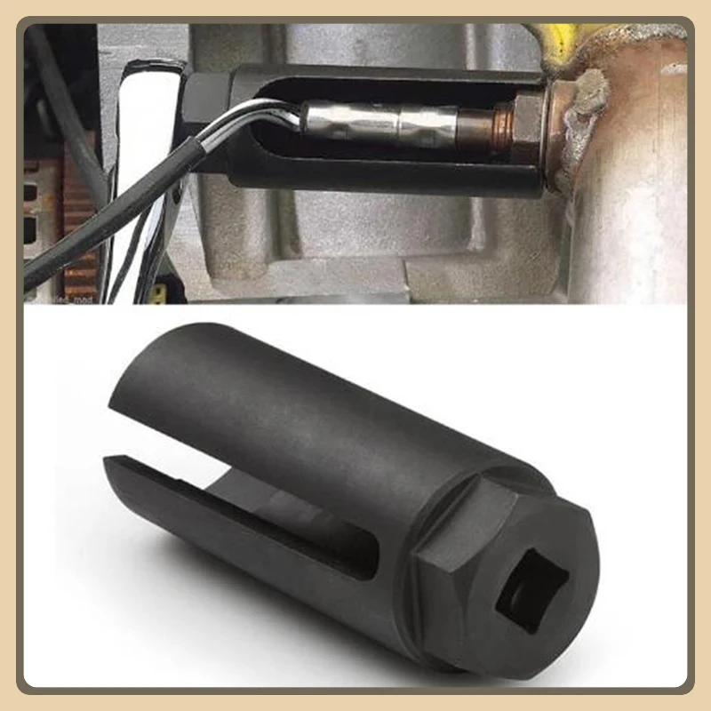 Carbon Steel Oxygen Sensor Sleeve with Side Cut 3/8 Drive X 7.8cm 22mm Suitable for All Vehicle Oxygen Sensor Removal
Carbon Steel Oxygen Sensor Sleeve with Side Cut 3/8 Drive X 7.8cm 22mm Suitable for All Vehicle Oxygen Sensor Removal