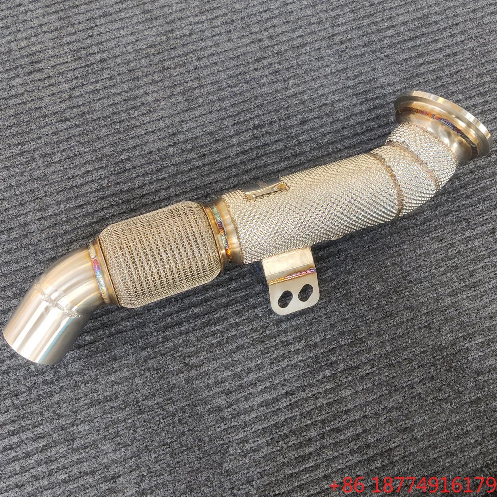 Factory OEM MM Catted Heat Shield Free Flow Downpipe for X7 B58 3.0T G07 2019--
Factory OEM MM Catted Heat Shield Free Flow Downpipe for X7 B58 3.0T G07 2019--