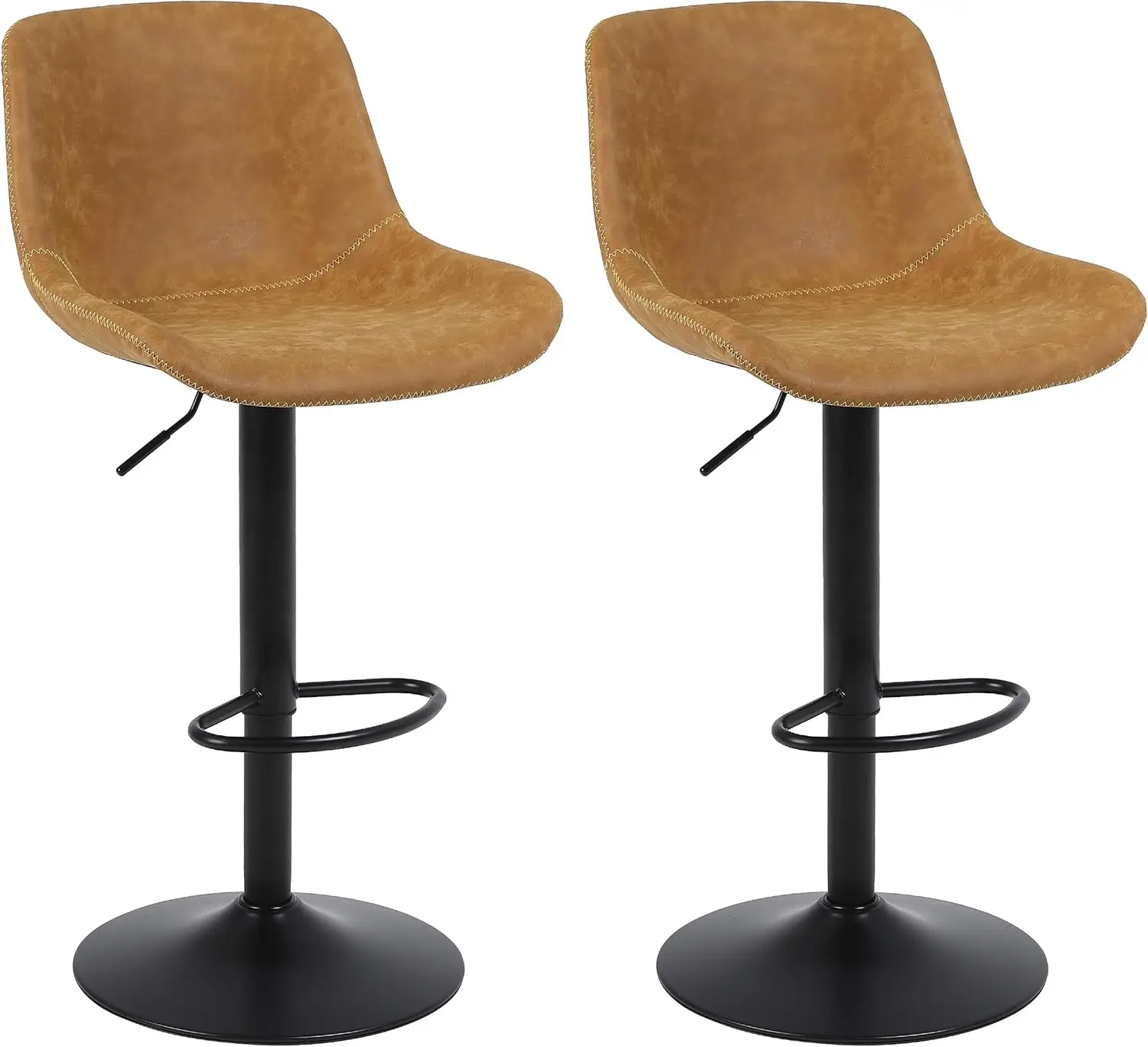 Bar Stools, Swivel Counter Height Barstools with Back, Adjustable Modern Bar Chairs, Tall Armless PU Leather Kitchen Island S
Bar Stools, Swivel Counter Height Barstools with Back, Adjustable Modern Bar Chairs, Tall Armless PU Leather Kitchen Island S