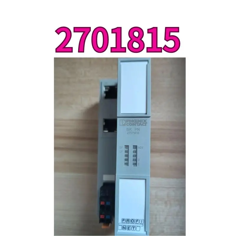 Brand new bus coupler 2701815 AXL F BK PN in stock for quick delivery
Brand new bus coupler 2701815 AXL F BK PN in stock for quick delivery