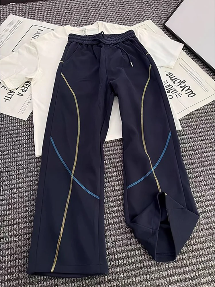 Hassel прямые повседневные спортивные брюки мужские осенние американские дизайнерские тяжелые спортивные штаны повседневные свободный крой
Hassel прямые повседневные спортивные брюки мужские осенние американские дизайнерские тяжелые спортивные штаны повседневные свободный крой