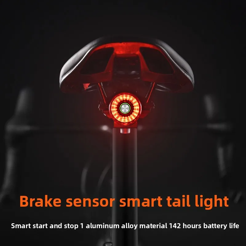 Smart Bicycle Rear Light Auto Brake Sensing Light TYPE-C MTB Road Bike Warning Cycling Tail Light
Smart Bicycle Rear Light Auto Brake Sensing Light TYPE-C MTB Road Bike Warning Cycling Tail Light