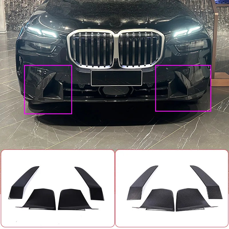 ABS Carbon Fiber/Black For BMW X7 G07 2023 2024 Car Front Bumper Decorative Cover Decorative Sticker Exterior Accessories
ABS Carbon Fiber/Black For BMW X7 G07 2023 2024 Car Front Bumper Decorative Cover Decorative Sticker Exterior Accessories