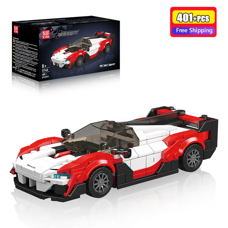 MOULD KING 401Pcs Supercar Model Building Blocks MOC Racing Car Construction Toys DIY Bricks Set for Kids Adults Christmas Gift
MOULD KING 401Pcs Supercar Model Building Blocks MOC Racing Car Construction Toys DIY Bricks Set for Kids Adults Christmas Gift