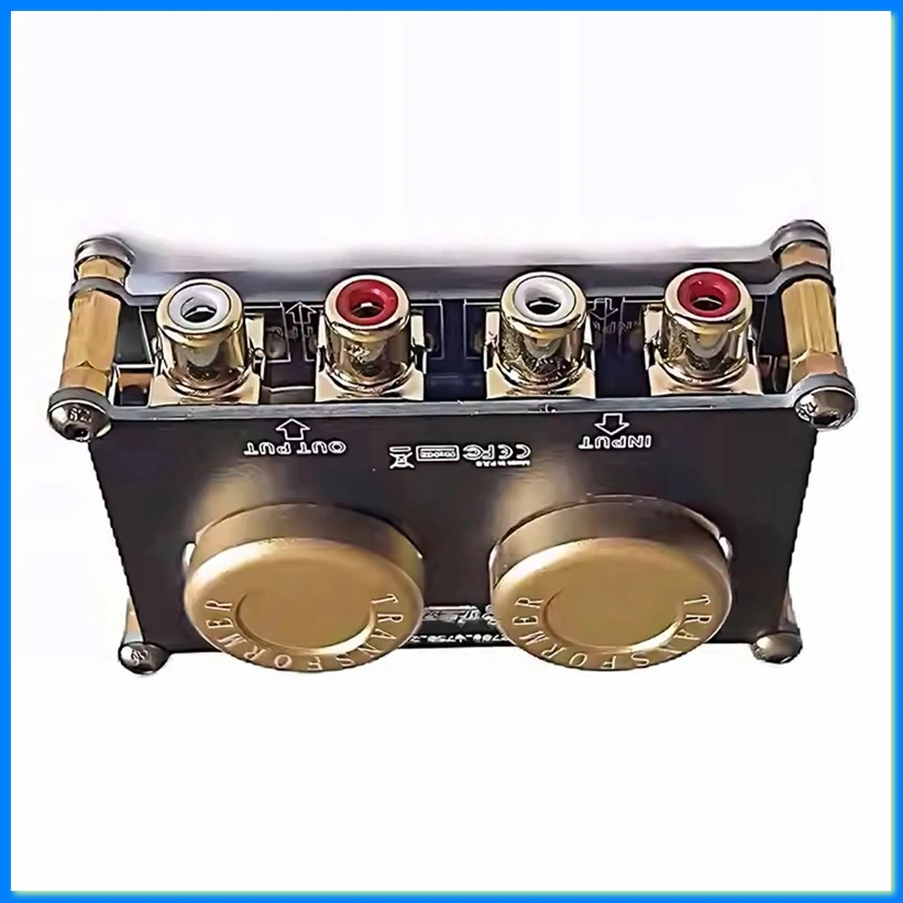 Audio Boost Cow Amplification Gain Passive Pre-Level Mobile Phone Computer CD Boost Tone Audio Isolator AV103-A32R
Audio Boost Cow Amplification Gain Passive Pre-Level Mobile Phone Computer CD Boost Tone Audio Isolator AV103-A32R