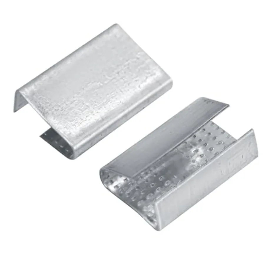 Open Serrated Strapping Seals for Polyester Poly Polypropylene Strap Pallet Banding Clips 1000
Open Serrated Strapping Seals for Polyester Poly Polypropylene Strap Pallet Banding Clips 1000