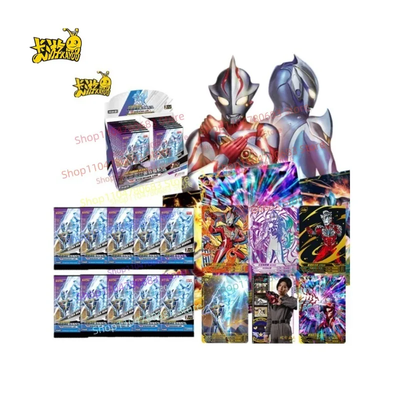 Kayou Ultraman Cards Miracle Edition Wave 11, OR Signature Gold Cards, Purple GP Full-Star Cards Pack, Collectible Cards Album
Kayou Ultraman Cards Miracle Edition Wave 11, OR Signature Gold Cards, Purple GP Full-Star Cards Pack, Collectible Cards Album