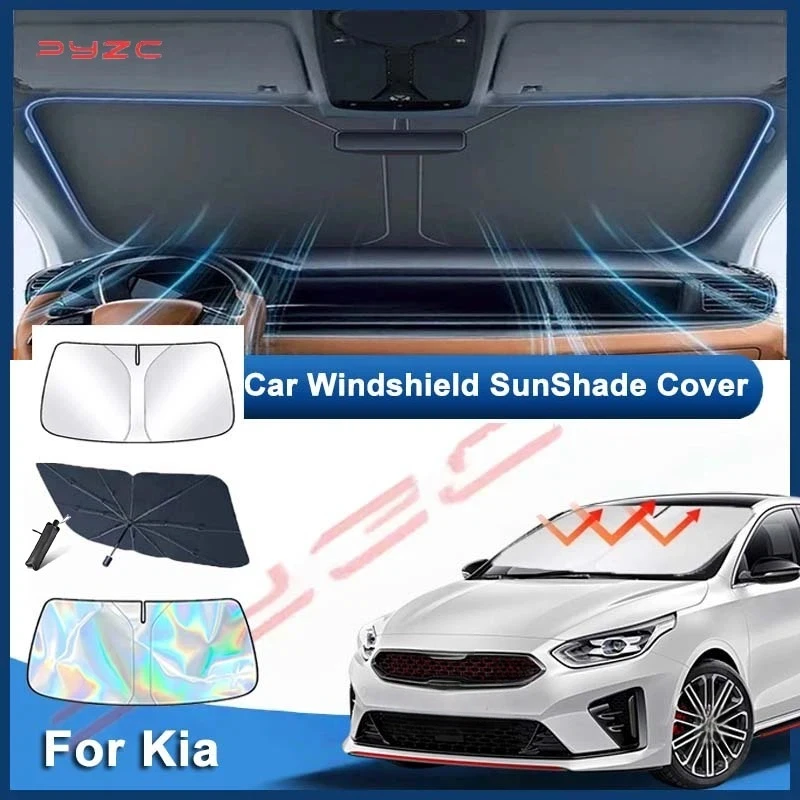 Auto Parts For Kia Ceed XCeed CD 2019~2025 2024 Car Front Window Sun Visor Blocks UV Refletive Parasol Sunshade Protector Cover
Auto Parts For Kia Ceed XCeed CD 2019~2025 2024 Car Front Window Sun Visor Blocks UV Refletive Parasol Sunshade Protector Cover