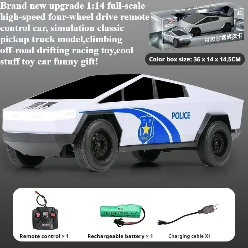 Крутые вещи, игрушечный автомобиль, забавный подарок-1:14, полномасштабные высокоскоростные 4WD радиоуправляемые автомобили, игрушечный автомобиль с дистанционным управлением, радиоуправляемый грузовик, игрушки для детей, монстер-грузовик
Крутые вещи, игрушечный автомобиль, забавный подарок-1:14, полномасштабные высокоскоростные 4WD радиоуправляемые автомобили, игрушечный автомобиль с дистанционным управлением, радиоуправляемый грузовик, игрушки для детей, монстер-грузовик