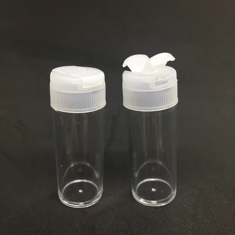 Wholesale 10ml Empty Glitter Shaker Chilli powder Sea Salt Bottle Container Flip Top Powder sifter Plastic Bottles double lids
Wholesale 10ml Empty Glitter Shaker Chilli powder Sea Salt Bottle Container Flip Top Powder sifter Plastic Bottles double lids