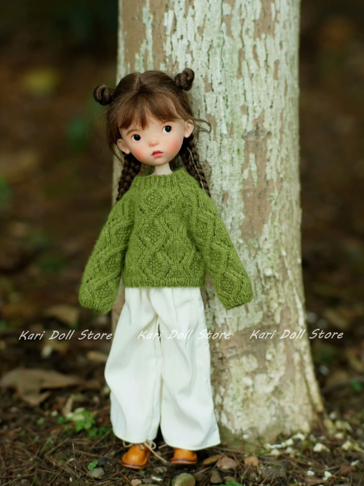 Kari Doll Clothes and skirts dress Hand-twisted front and back sweater for Landazz Landoudou Doll
Kari Doll Clothes and skirts dress Hand-twisted front and back sweater for Landazz Landoudou Doll
