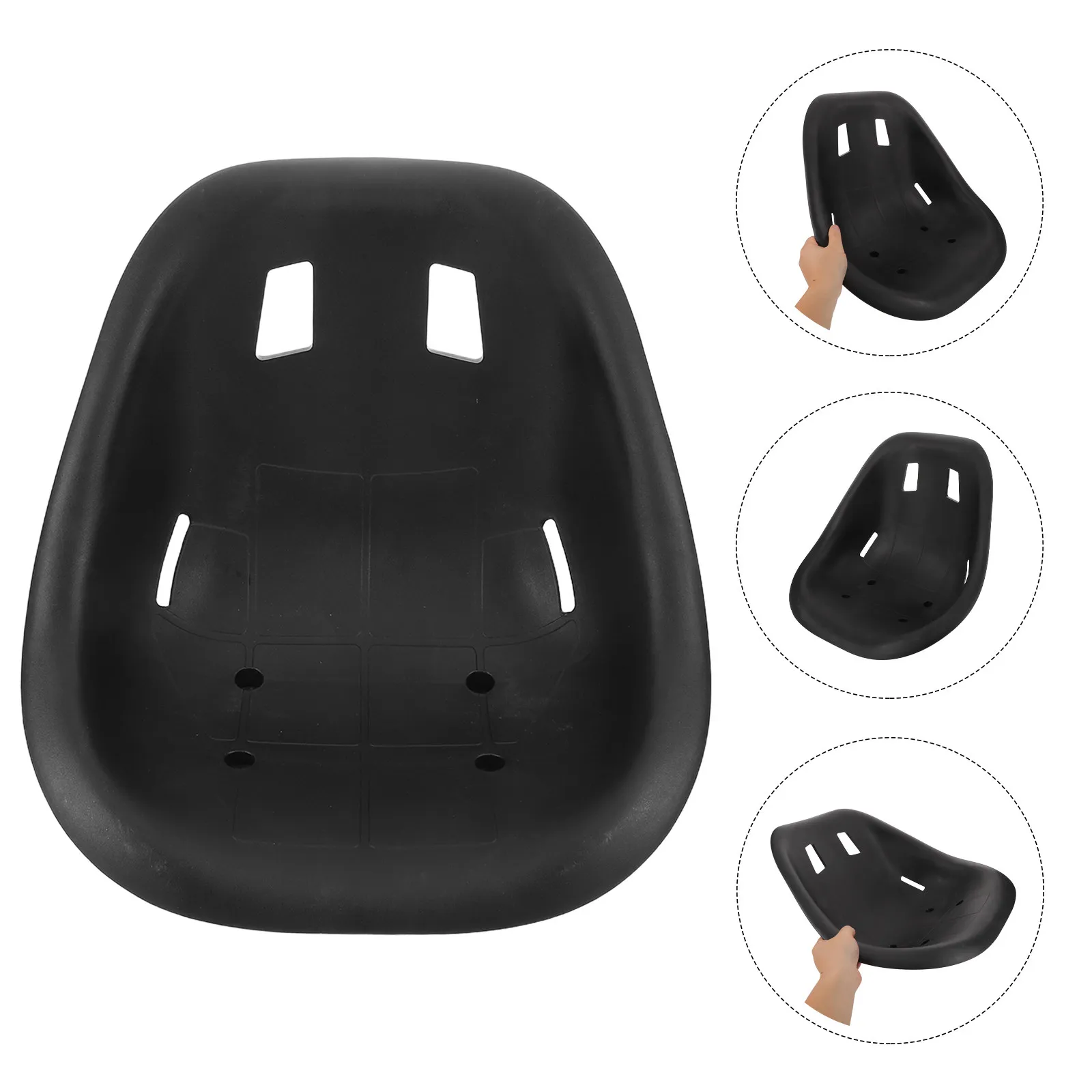 Plastic Go Kart Seat Replacement for Racing Scooter Drift Car - Ergonomic Racing Seat 18.98x16.70x4.52 Inch
Plastic Go Kart Seat Replacement for Racing Scooter Drift Car - Ergonomic Racing Seat 18.98x16.70x4.52 Inch