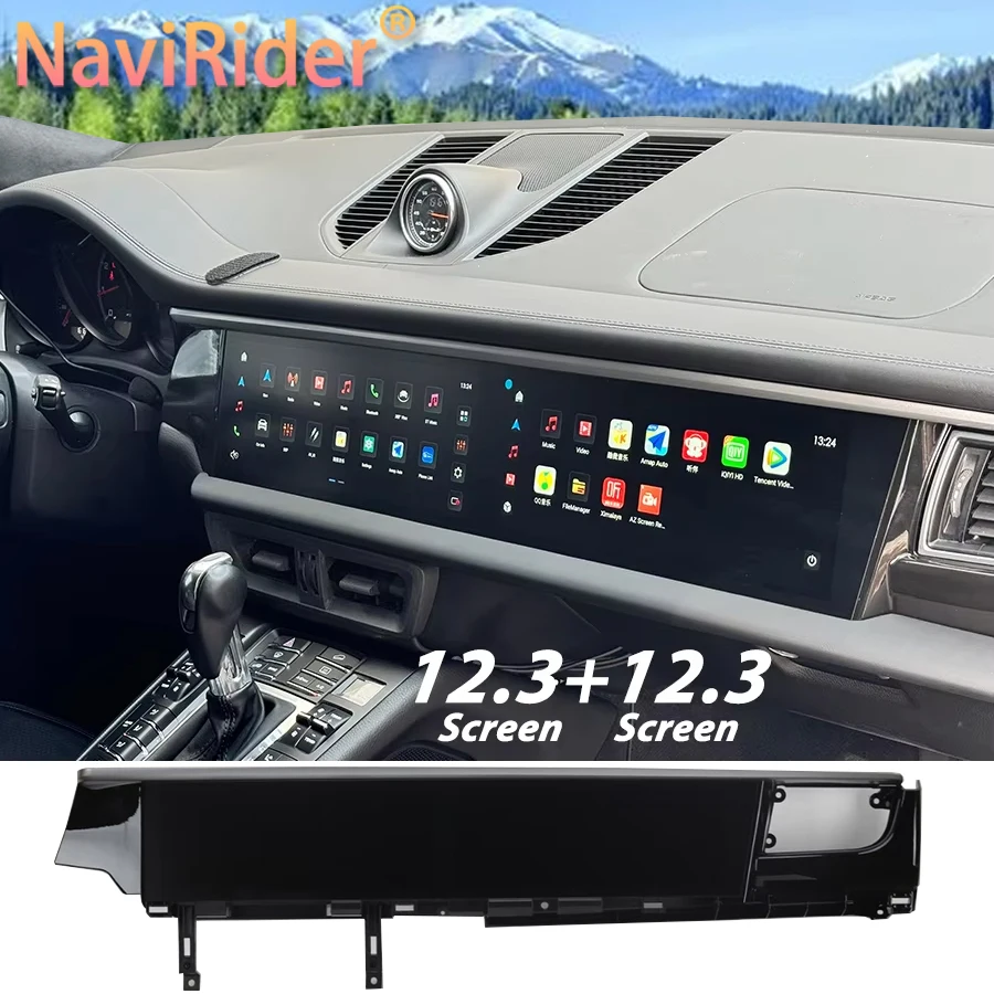 12,3 "+ 12,3" Android двойной экран для Porsche Macan 2011-2017 автомобильный радиоприемник мультимедийный видеоплеер GPS Carplay автомобильный головное устройство
12,3 "+ 12,3" Android двойной экран для Porsche Macan 2011-2017 автомобильный радиоприемник мультимедийный видеоплеер GPS Carplay автомобильный головное устройство
