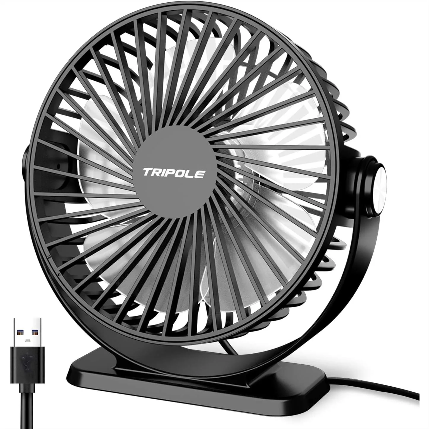 Small Desk Fan USB Powered Portable Fan 3 Speeds Strong Airflow Mini Fan with 360° Rotation for Home Office Bedroom Desktop, 5.1
Small Desk Fan USB Powered Portable Fan 3 Speeds Strong Airflow Mini Fan with 360° Rotation for Home Office Bedroom Desktop, 5.1