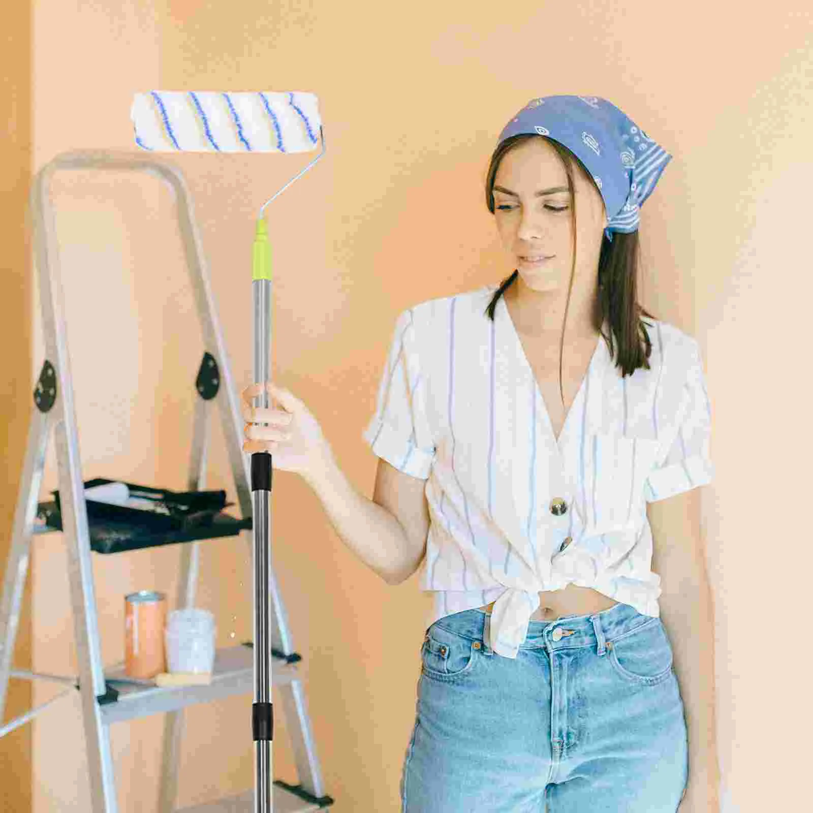 Extension Pole Paint Brush Telescopic Gold Plates Roller Adjustable 15000X350X350CM Painters Extendable Black
Extension Pole Paint Brush Telescopic Gold Plates Roller Adjustable 15000X350X350CM Painters Extendable Black