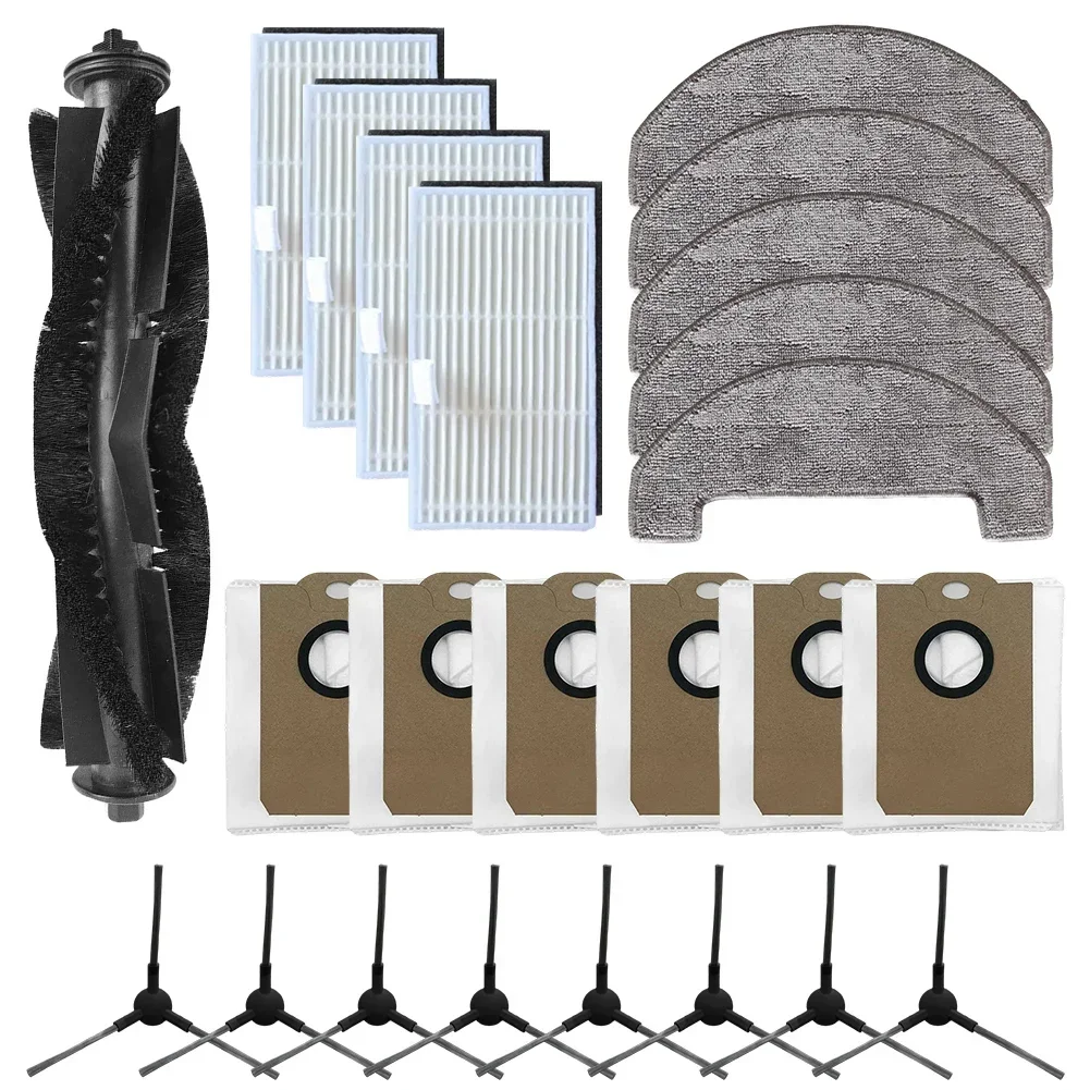 Spare Parts Accessory Set for MONSGA MS1 MAX Robot Vacuum 9/24 Components Including Main Brush Filters and Mop Cloths
Spare Parts Accessory Set for MONSGA MS1 MAX Robot Vacuum 9/24 Components Including Main Brush Filters and Mop Cloths