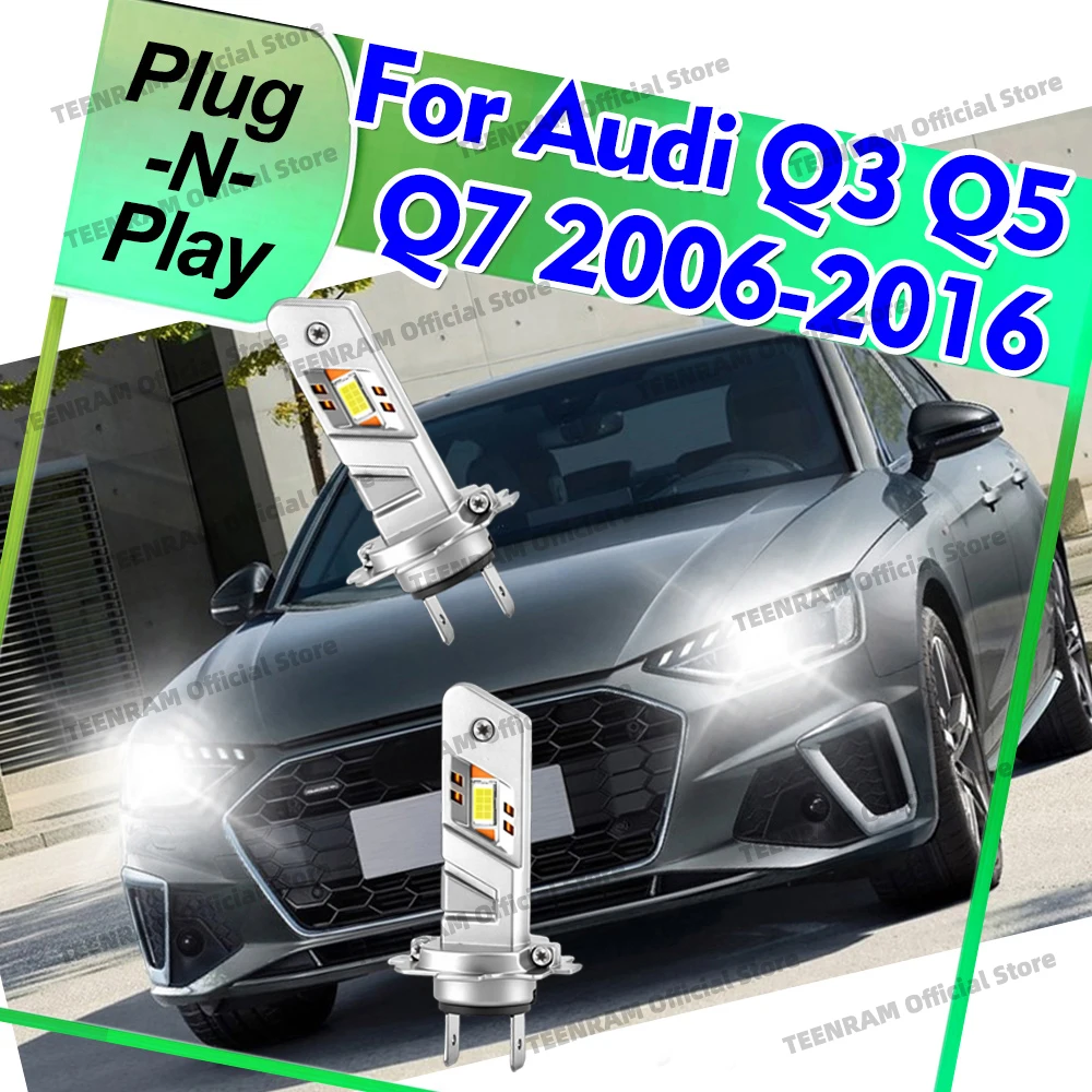 2 шт. светодиодные лампы H7 для фар Audi Q3 Q5 Q7 2006-2016 (2007, 2008, 2010, 2011, 2012, 2013, 2014, 2015) - ближний и дальний свет
2 шт. светодиодные лампы H7 для фар Audi Q3 Q5 Q7 2006-2016 (2007, 2008, 2010, 2011, 2012, 2013, 2014, 2015) - ближний и дальний свет