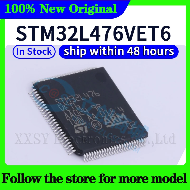 STM32L476VET6 High quality New
STM32L476VET6 High quality New