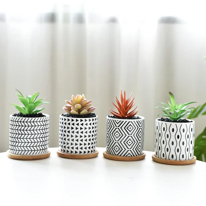 Flower Ceramic Pots Round Geometric Patterns With Hole Creative Funny Succulent Potted Amazon Best-selling Interiores D-3inches
Flower Ceramic Pots Round Geometric Patterns With Hole Creative Funny Succulent Potted Amazon Best-selling Interiores D-3inches