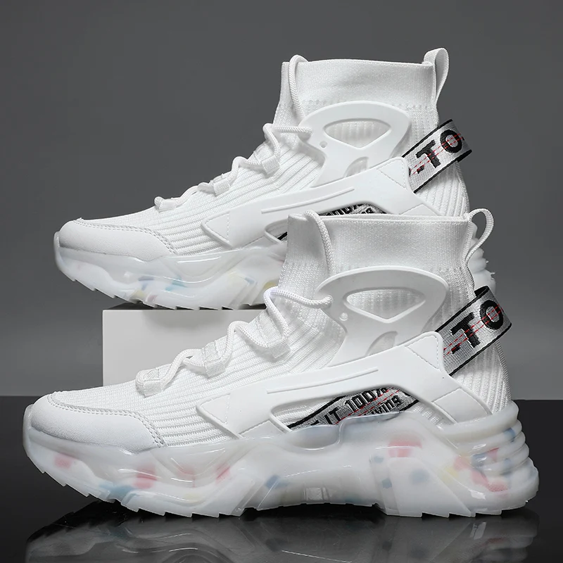 Men's Shoes Spring and Autumn Soft Sole Casual Shoes 2025 New Socks Shoes Light Breathable Small White Shoes Casual Sports Shoes
Men's Shoes Spring and Autumn Soft Sole Casual Shoes 2025 New Socks Shoes Light Breathable Small White Shoes Casual Sports Shoes