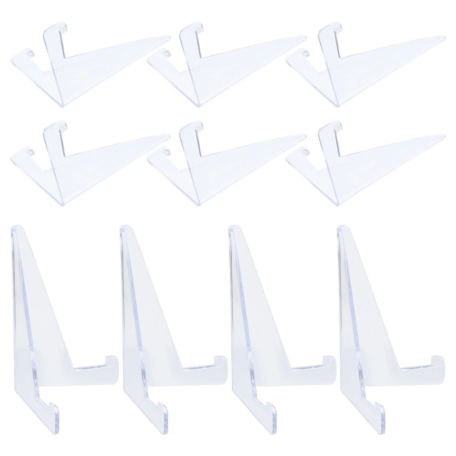 10 Pcs Game Card Holder Display Stand Easel Acrylic Plastic Collector Rack For Cards Coins Artworks Office Home Use
10 Pcs Game Card Holder Display Stand Easel Acrylic Plastic Collector Rack For Cards Coins Artworks Office Home Use