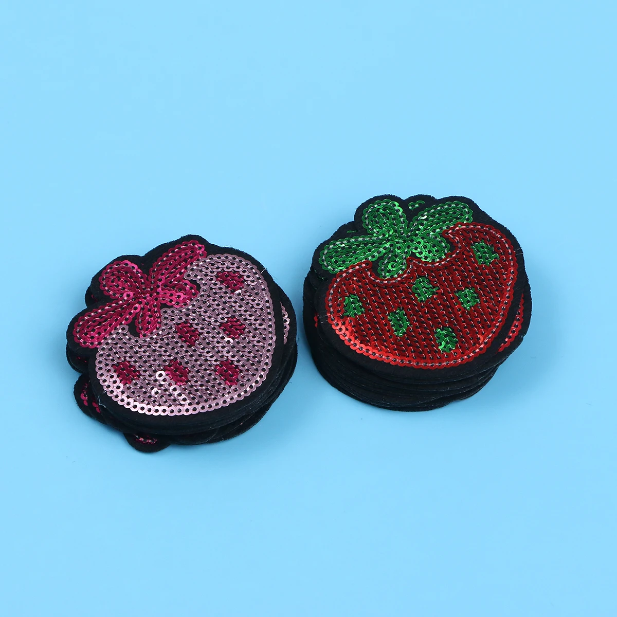 20 pcs Sequin Embroidery DIY Patches Strawberry Cartoon Stickers Safe Durable Material Decor Clothes Bags
20 pcs Sequin Embroidery DIY Patches Strawberry Cartoon Stickers Safe Durable Material Decor Clothes Bags