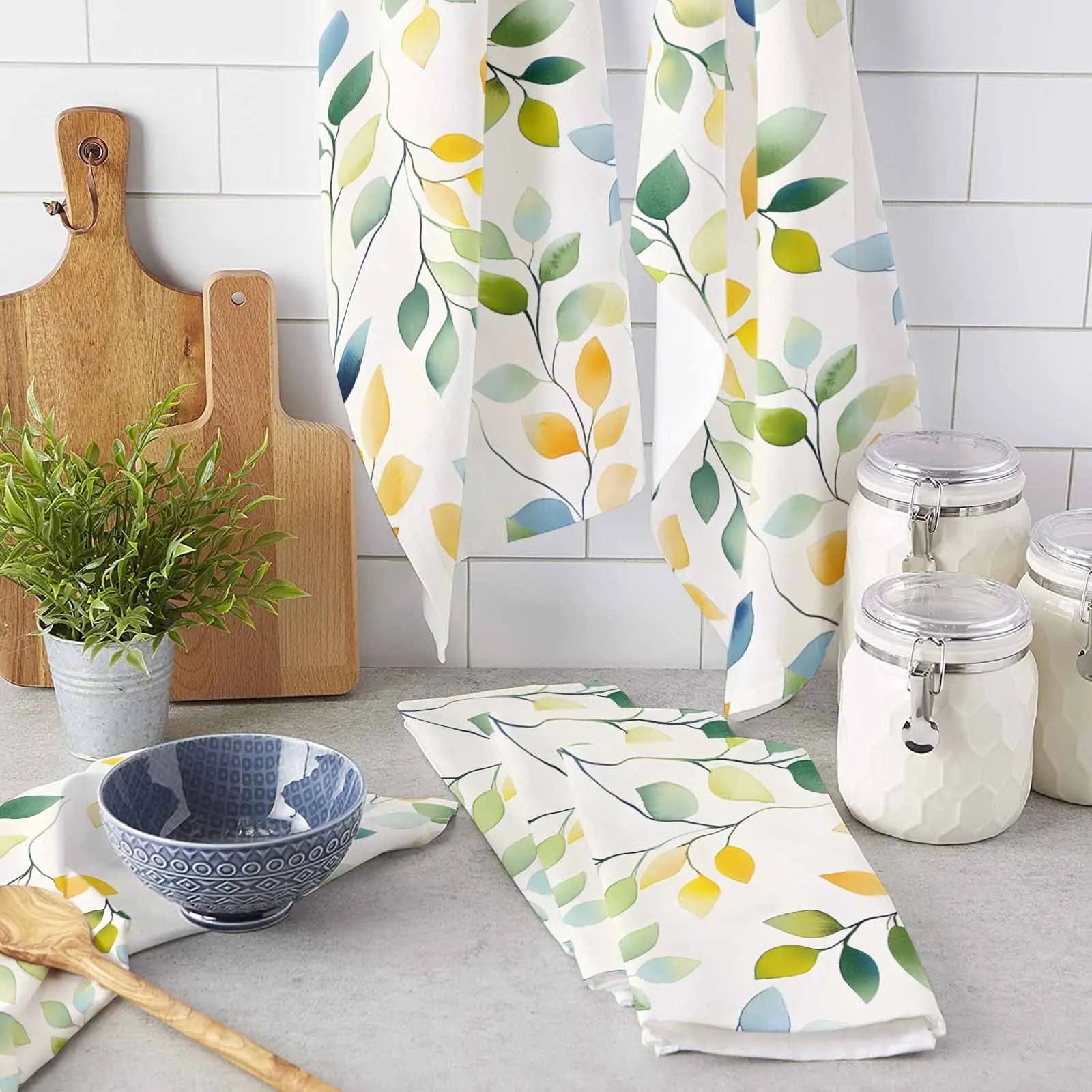 Eucalyptus Leaf Branch Microfiber Kitchen Dish Cleaning Tool Towels Absorbent Rag Household Tea Cloth
Eucalyptus Leaf Branch Microfiber Kitchen Dish Cleaning Tool Towels Absorbent Rag Household Tea Cloth