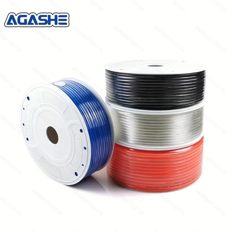 AGASHE Pneumatic Tubing - 8mm OD x 5mm ID PU Hose (80/100m) for air compressor transfer. Polyurethane tubing, ideal for pneumati
AGASHE Pneumatic Tubing - 8mm OD x 5mm ID PU Hose (80/100m) for air compressor transfer. Polyurethane tubing, ideal for pneumati