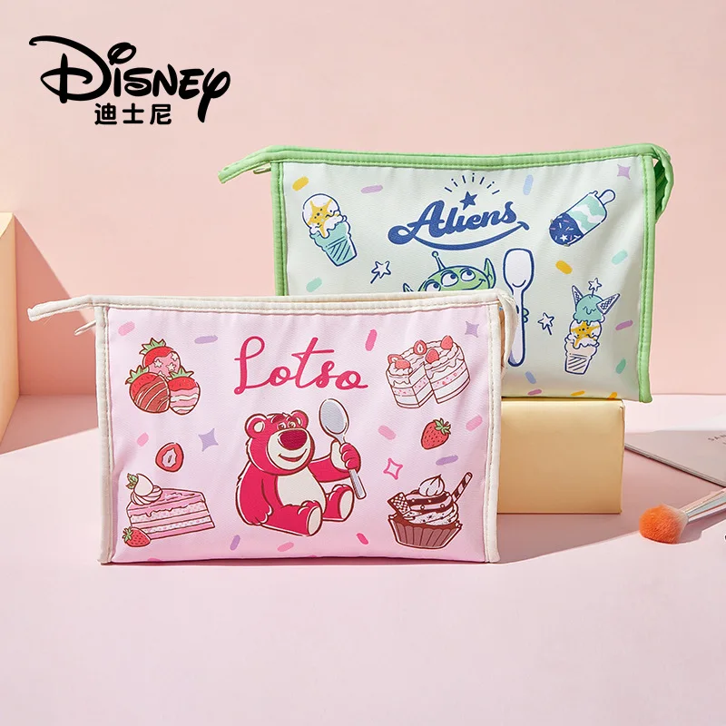 Disney Kawaii Anime Portable Makeup Bag Cute Sweet Lotso Cartoon Large Capacity Canvas Bag Storage Bag Christmas Gifts for Girls
Disney Kawaii Anime Portable Makeup Bag Cute Sweet Lotso Cartoon Large Capacity Canvas Bag Storage Bag Christmas Gifts for Girls