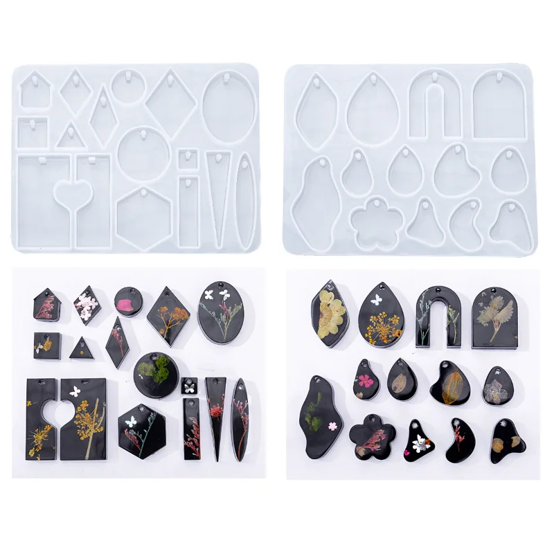 New 1PCS Hearts Earrings Charms Craft DIY Transparent UV Resin Liquid Silicone Combination Molds for Earrings Making Jewelry
New 1PCS Hearts Earrings Charms Craft DIY Transparent UV Resin Liquid Silicone Combination Molds for Earrings Making Jewelry