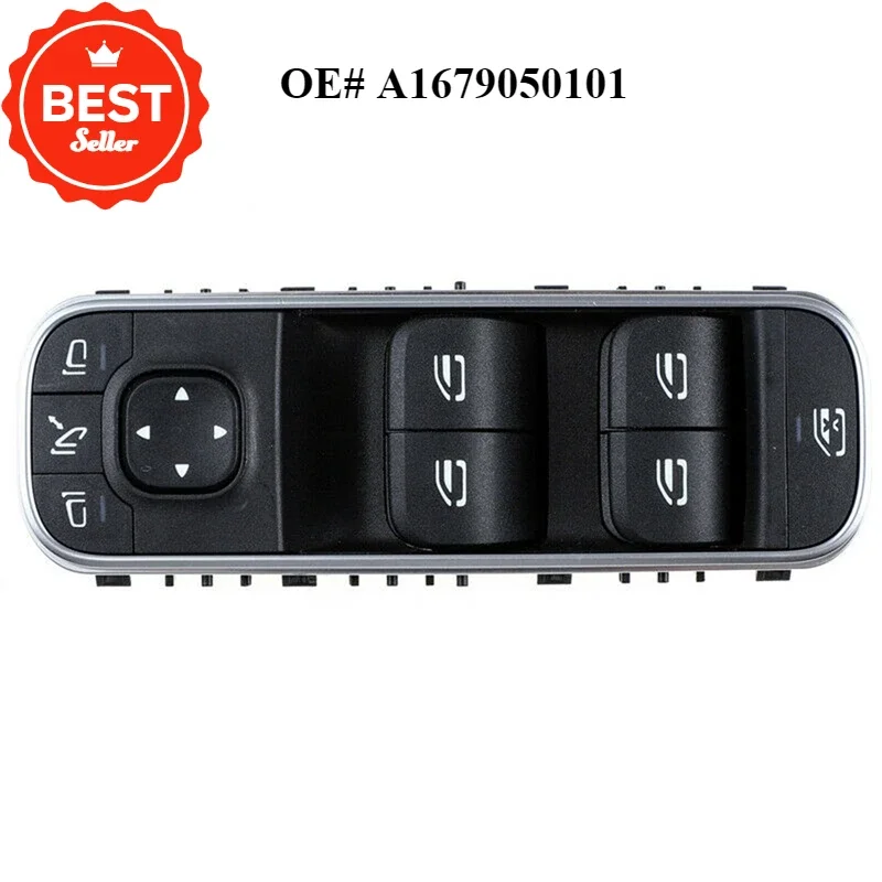 Electric Control Power Master Window Switch A1679050101 1679050101 For Mercedes Benz A220 2019 2020
Electric Control Power Master Window Switch A1679050101 1679050101 For Mercedes Benz A220 2019 2020