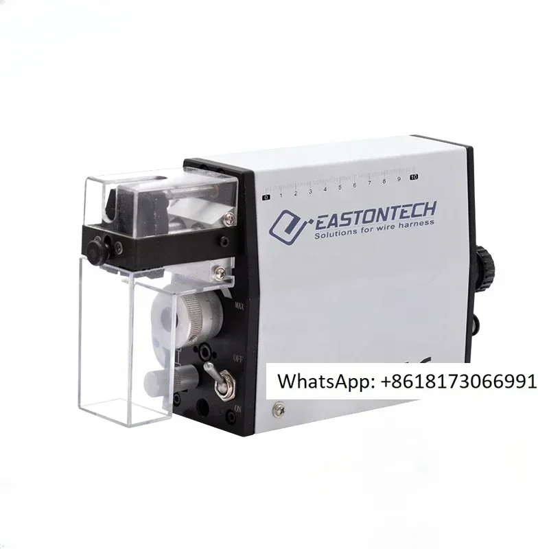 EW-10MT air driven 0.03-2.08 square millimeter (AWG32-14) adjustable wire stripping machine
EW-10MT air driven 0.03-2.08 square millimeter (AWG32-14) adjustable wire stripping machine