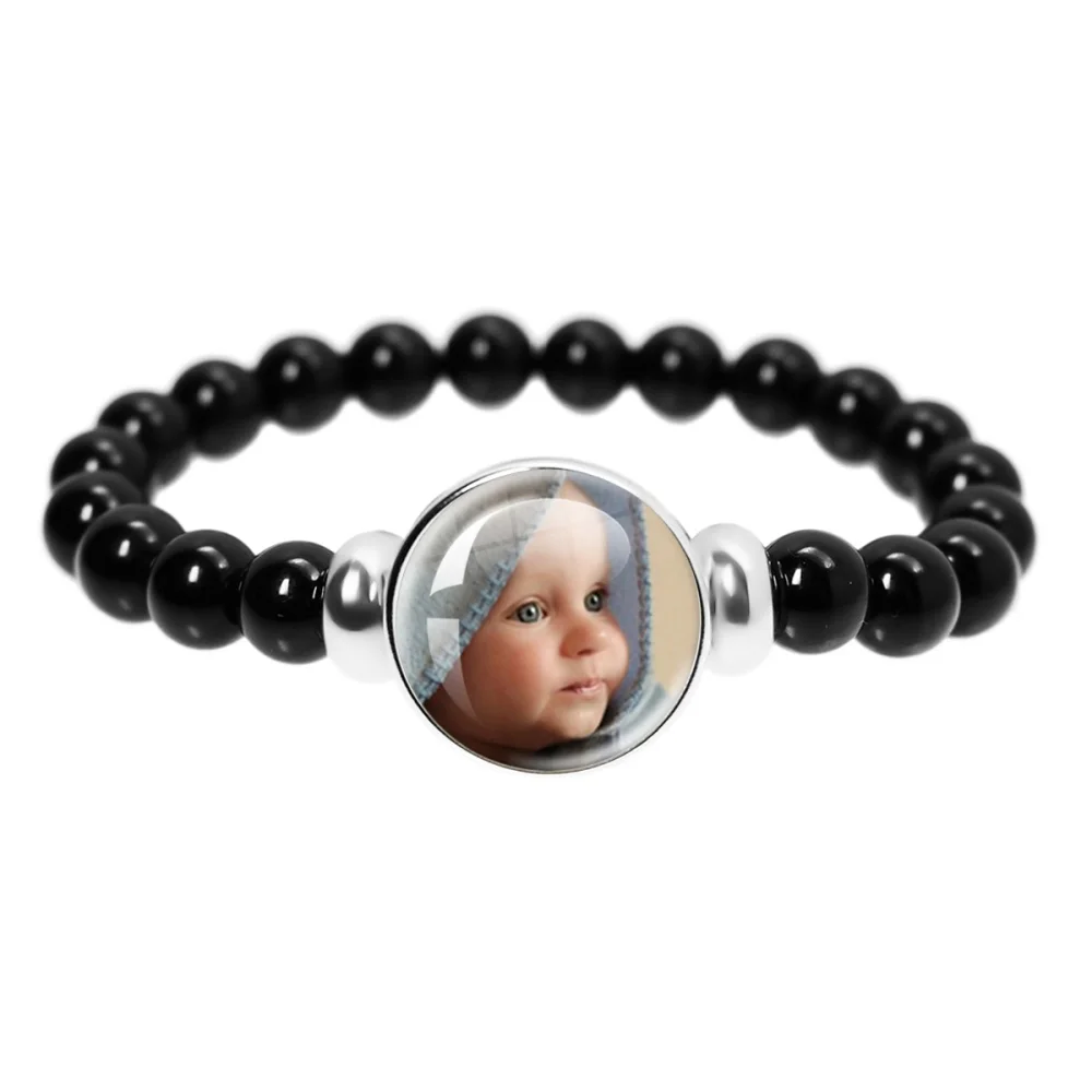 Индивидуальный браслет из бисера, персонализированное изображение, стеклянный браслет с кабошоном, очаровательные ювелирные изделия, подарочный аксессуар для мужчин и женщин
Индивидуальный браслет из бисера, персонализированное изображение, стеклянный браслет с кабошоном, очаровательные ювелирные изделия, подарочный аксессуар для мужчин и женщин