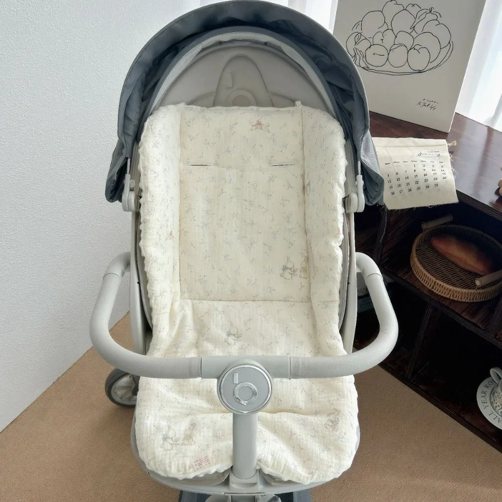 Soft Baby Stroller Seat Cushion Comfortable Breathable Stroller Accessories Cartoon Pattern Machine Washable
Soft Baby Stroller Seat Cushion Comfortable Breathable Stroller Accessories Cartoon Pattern Machine Washable