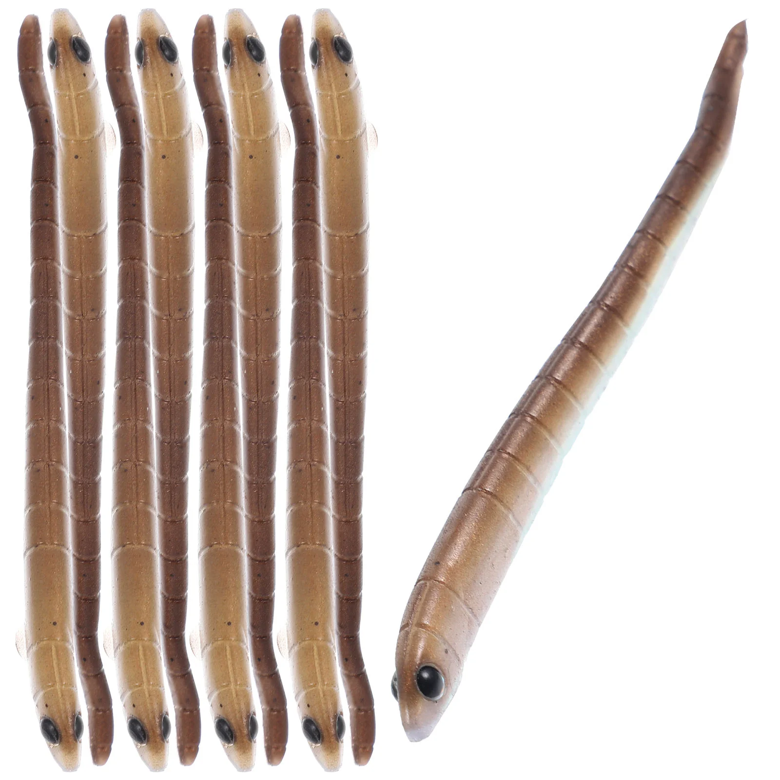 1 Bag of 10pcs Fishing Lures Lifelike Fishing Baits Simulation Worms Lures Fishing Lures
1 Bag of 10pcs Fishing Lures Lifelike Fishing Baits Simulation Worms Lures Fishing Lures
