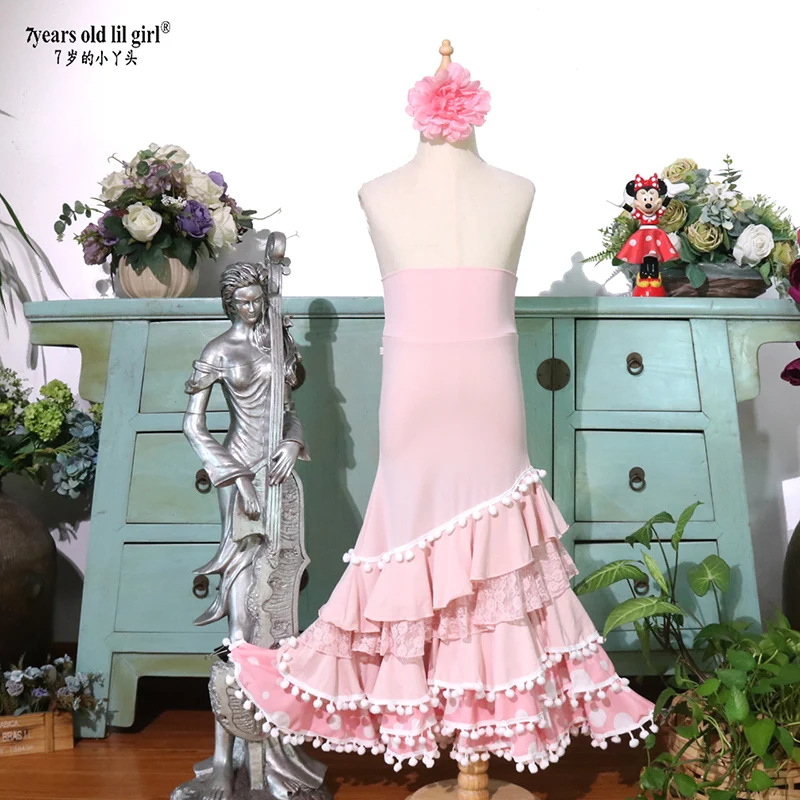 Spanish Dance Dress Flamenco Kids set skirt +scarf Practice Skirt Wear Women 2A03
Spanish Dance Dress Flamenco Kids set skirt +scarf Practice Skirt Wear Women 2A03