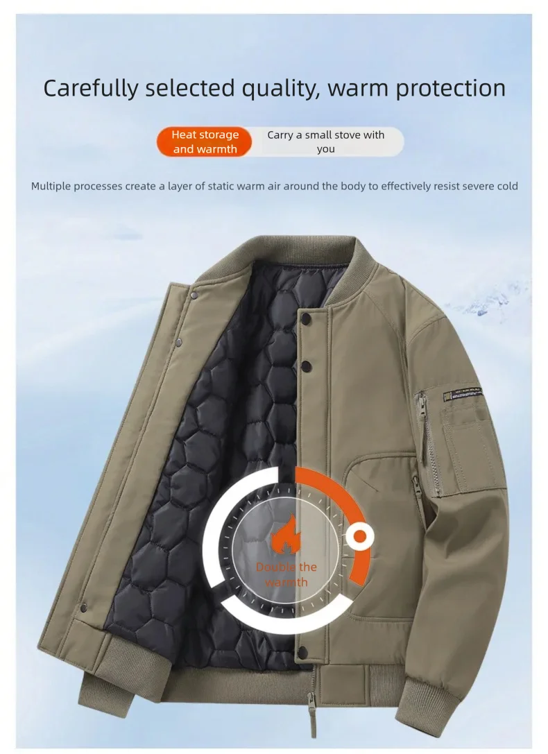 Мужская зимняя куртка, рабочая парка на флисовой подкладке — прочная утепленная верхняя одежда с хлопковым наполнителем для холодной погоды
Мужская зимняя куртка, рабочая парка на флисовой подкладке — прочная утепленная верхняя одежда с хлопковым наполнителем для холодной погоды