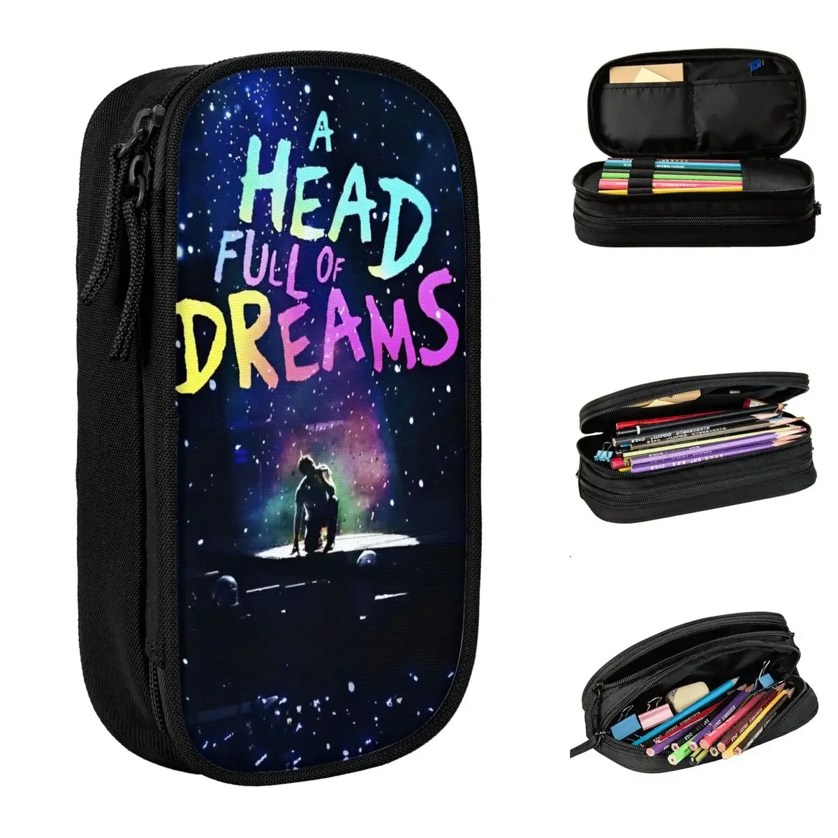 Coldplayed 2025 Tour Head Full Of Dreams Pencil Case Classic Pen Box Bags Girl Boy Large Storage School Pencilcases
Coldplayed 2025 Tour Head Full Of Dreams Pencil Case Classic Pen Box Bags Girl Boy Large Storage School Pencilcases