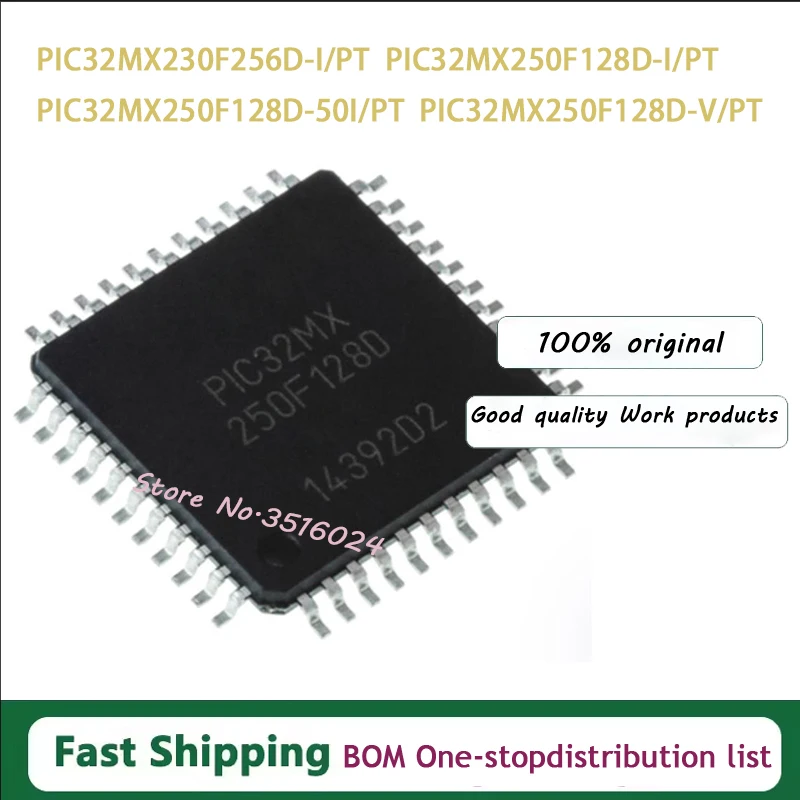 10 шт. PIC32MX230F256D-I/PT PIC32MX250F128D-I/PT PIC32MX250F128D-50I/PT PIC32MX220F032D-I/PT PIC32MX250F128D-V/PT IC
10 шт. PIC32MX230F256D-I/PT PIC32MX250F128D-I/PT PIC32MX250F128D-50I/PT PIC32MX220F032D-I/PT PIC32MX250F128D-V/PT IC