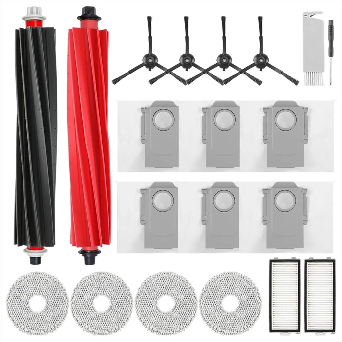 SAF For Roborock Qrevo Master Robot Vacuum Cleaner Main Roller Side Brush Hepa Filter Mop Cloth Dust Bags Accessories
SAF For Roborock Qrevo Master Robot Vacuum Cleaner Main Roller Side Brush Hepa Filter Mop Cloth Dust Bags Accessories