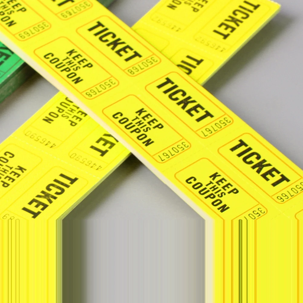 1000PCS Lottery Game Event Party Supplies Paper Raffle Raffle Tickets Single Roll Tickets Labels Trading
1000PCS Lottery Game Event Party Supplies Paper Raffle Raffle Tickets Single Roll Tickets Labels Trading