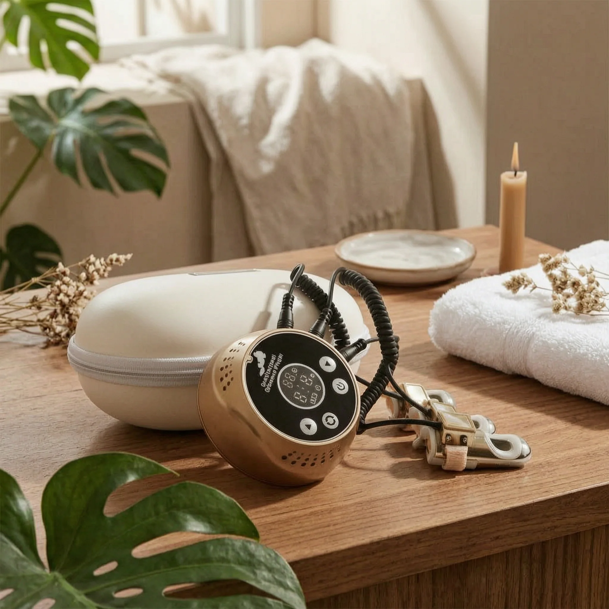 Microcurrent Hand Massager Intelligent Control Meridian Massage Device Finger Massage Machine Ergonomic Design Beauty Tool
Microcurrent Hand Massager Intelligent Control Meridian Massage Device Finger Massage Machine Ergonomic Design Beauty Tool