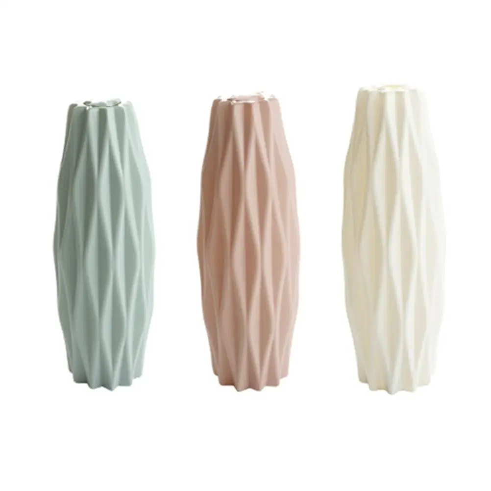 3 Pcs Nordic Vase Decor Flower Arrangement Container Desktop Ornament Simple Elegant PP Plastic Thickened
3 Pcs Nordic Vase Decor Flower Arrangement Container Desktop Ornament Simple Elegant PP Plastic Thickened