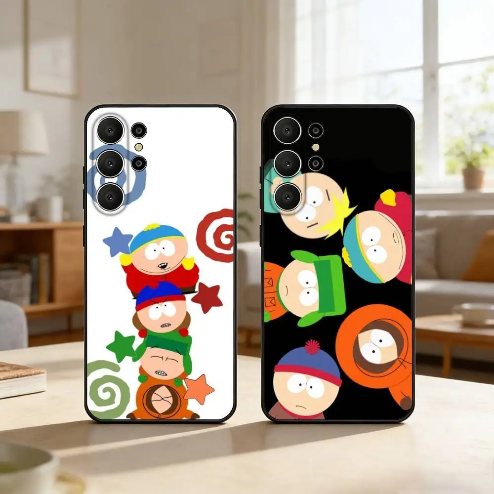 S-South P-Park Phone Case For Samsung S26,S25,24,23,22,30,21,10,9,Ultra,Plus,Lite,Black Soft Case
S-South P-Park Phone Case For Samsung S26,S25,24,23,22,30,21,10,9,Ultra,Plus,Lite,Black Soft Case