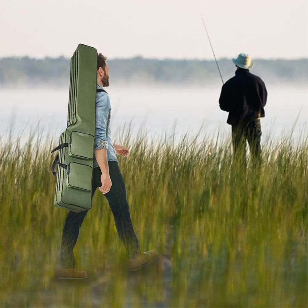 Fishing Bag Rod Holder Outdoor Portable Fishing Pole Carrier Large Capacity Tackle Storage Tear Resistant Zipper Safety Buckle
Fishing Bag Rod Holder Outdoor Portable Fishing Pole Carrier Large Capacity Tackle Storage Tear Resistant Zipper Safety Buckle