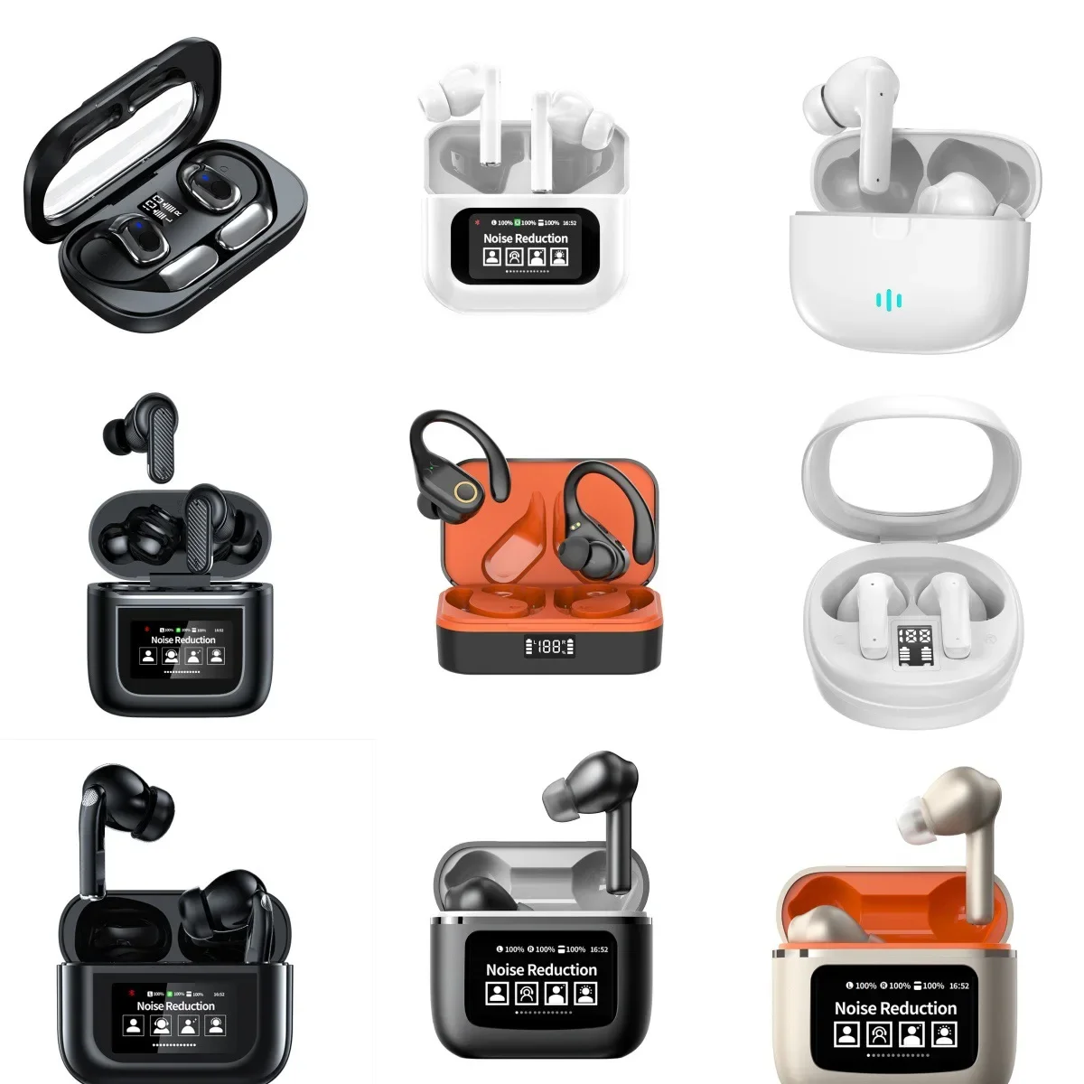 Private Mold 2024, новая Bluetooth-гарнитура A9PRO, универсальная беспроводная спортивная гарнитура с шумоподавлением ANC, высококачественные наушники-вкладыши 
Private Mold 2024, новая Bluetooth-гарнитура A9PRO, универсальная беспроводная спортивная гарнитура с шумоподавлением ANC, высококачественные наушники-вкладыши