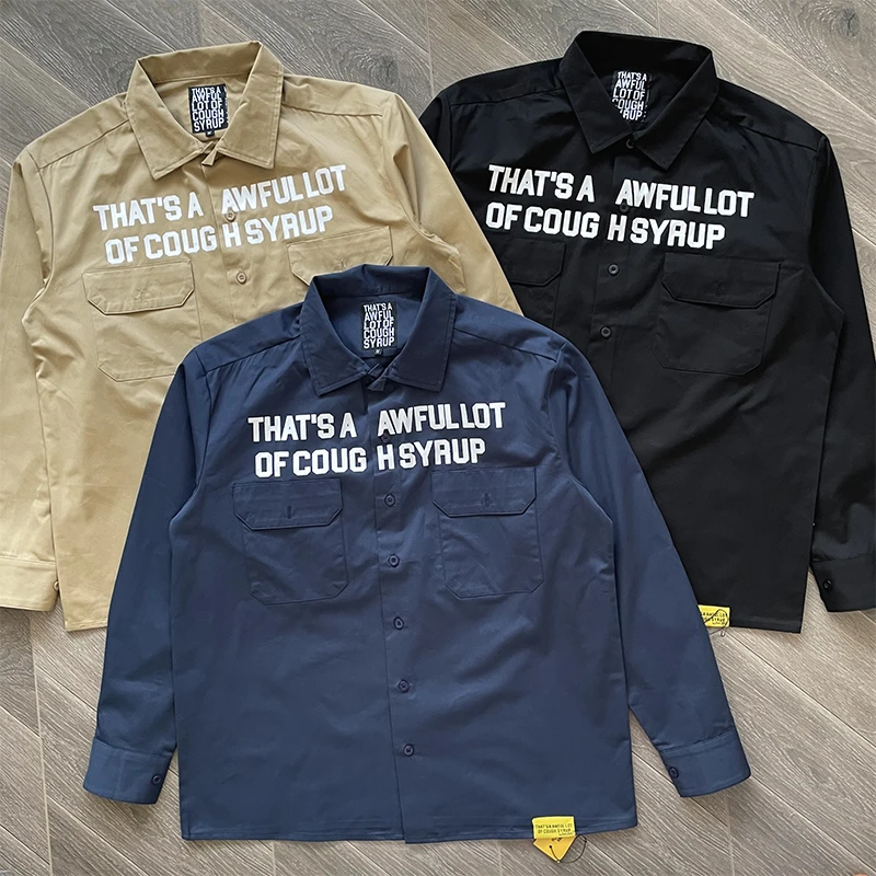 Cotton Youth Casual Long Sleeve Shirt Letter Print Comfortable Fit Standard Style Autumn Wear for Men
Cotton Youth Casual Long Sleeve Shirt Letter Print Comfortable Fit Standard Style Autumn Wear for Men