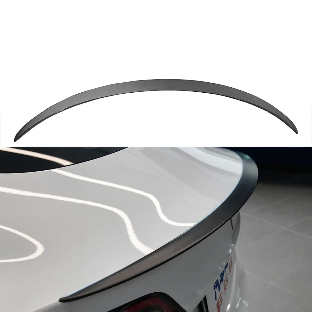 OEM Style Carbon Fiber Matte Finished Car Rear Trunk Spoiler Rear Trunk Wing For Tesla Model 3 2016-2021
OEM Style Carbon Fiber Matte Finished Car Rear Trunk Spoiler Rear Trunk Wing For Tesla Model 3 2016-2021