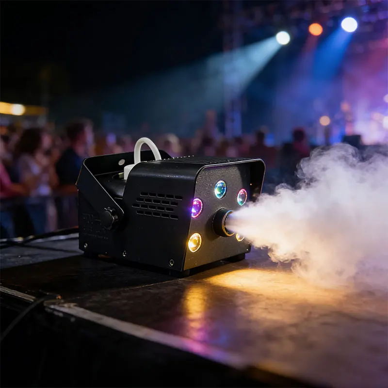 550W Iron Fog Machine with RGB LED Wireless Remote Control 4-min Preheating 3m Spray Distance AC 110V/220V for Events And Atmosp
550W Iron Fog Machine with RGB LED Wireless Remote Control 4-min Preheating 3m Spray Distance AC 110V/220V for Events And Atmosp
