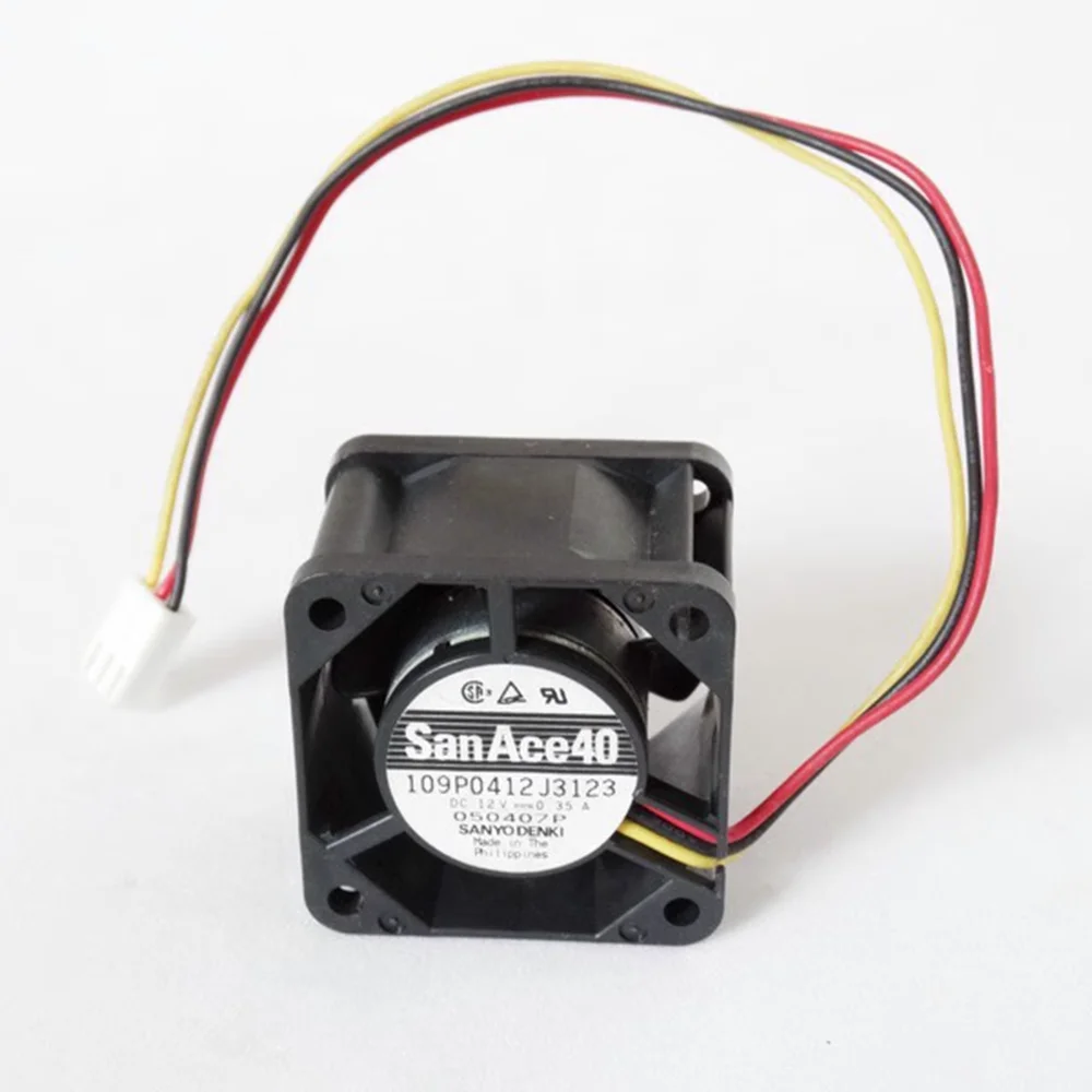 for SANYO 109P0412J3013 4028 4CM 40mm 12V 0.35A wind speed cooling fan 40*40*28mm
for SANYO 109P0412J3013 4028 4CM 40mm 12V 0.35A wind speed cooling fan 40*40*28mm